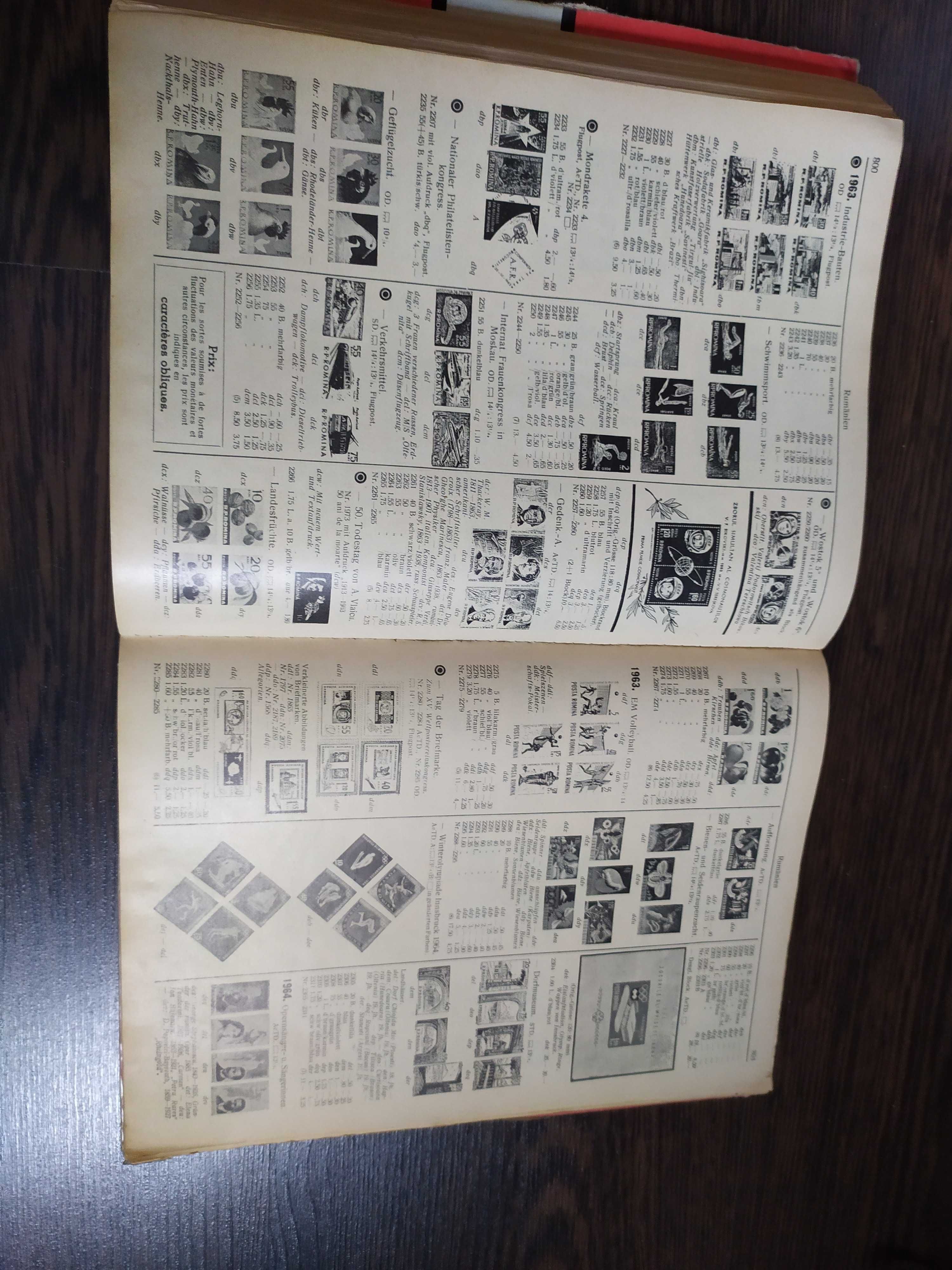 Lot Timbre 1890 - 1940 si Catalog timbre Bolaffi 1966