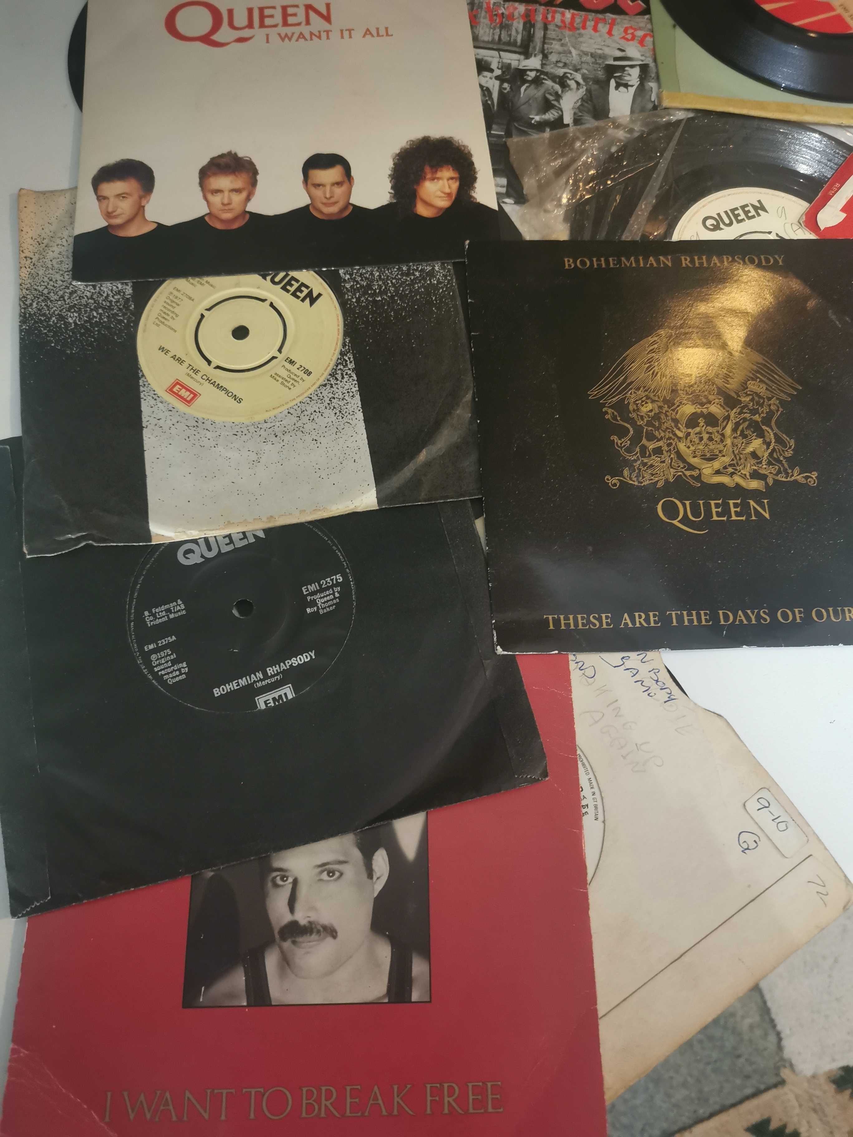 Queen / Freddie Mercury / AC DC / Motorhead vinil disc placa