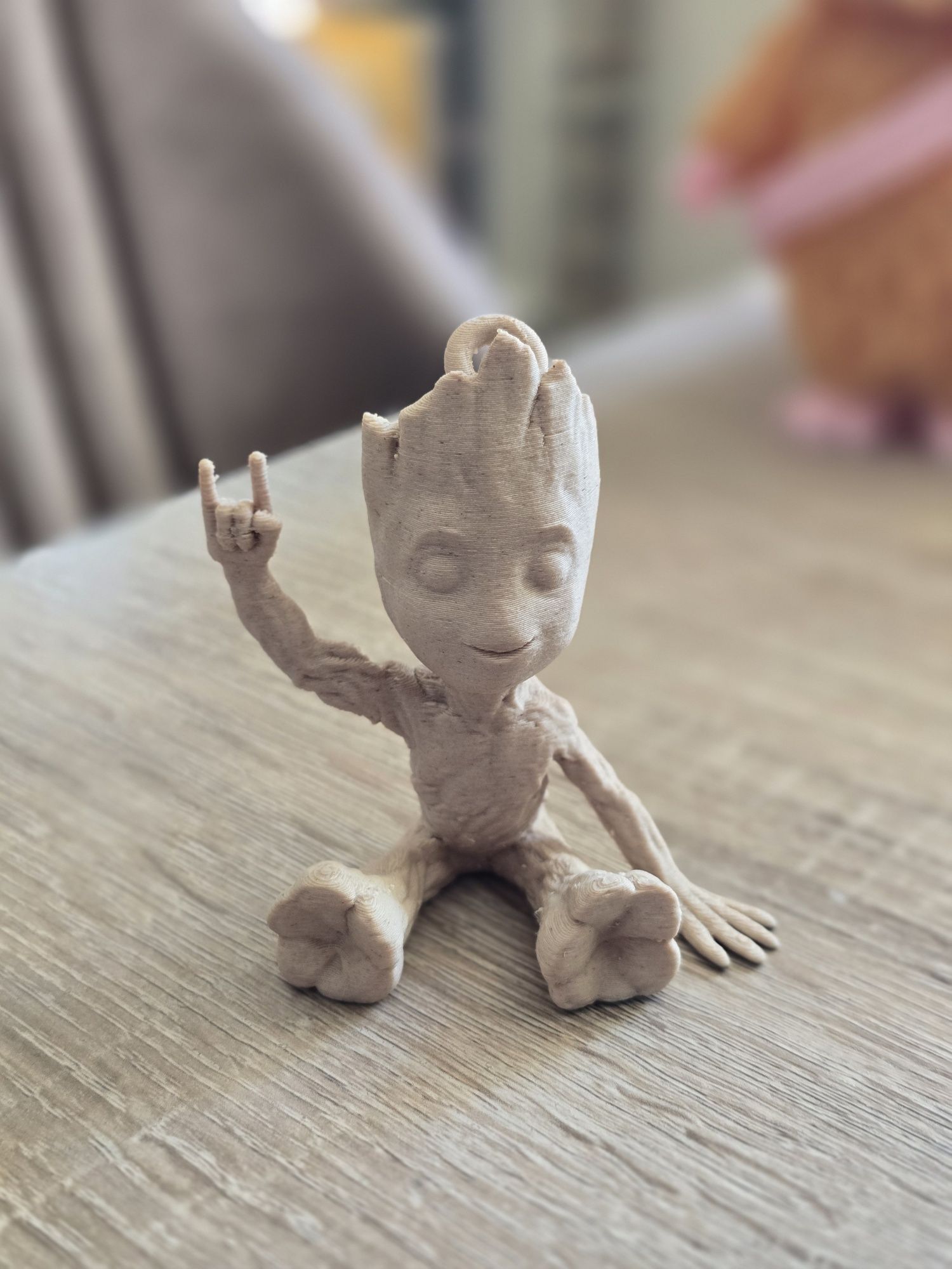 Ключодържател Груут от дърво