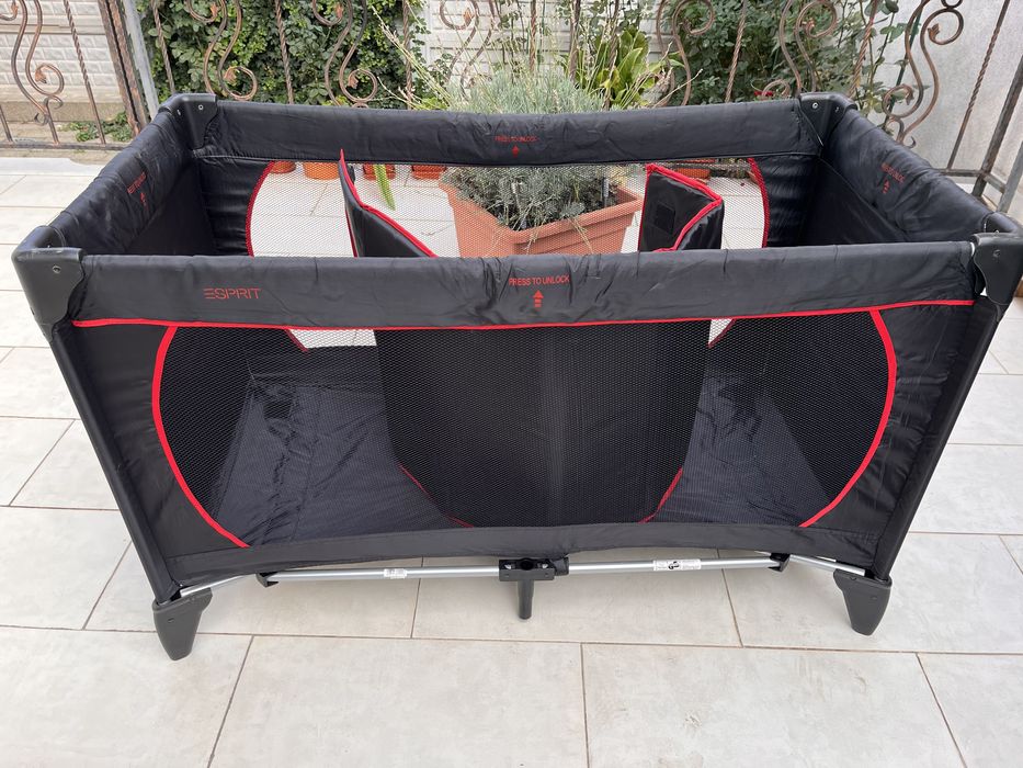 Patut tarc,  loc joaca copil, cu mini saltea incorporat, Esprit