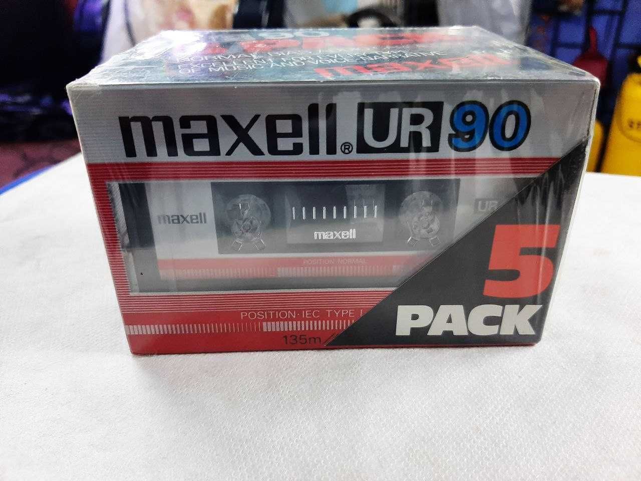 Блок аудиокассет Maxell UR 90