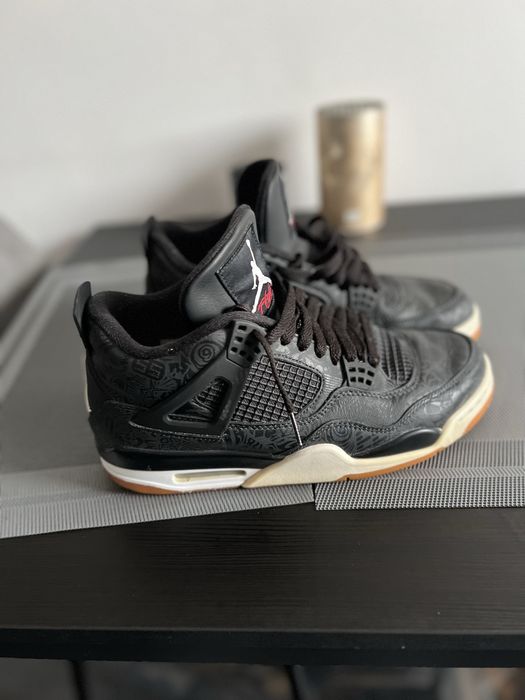 Jordan 4 Retro Laser gum 44