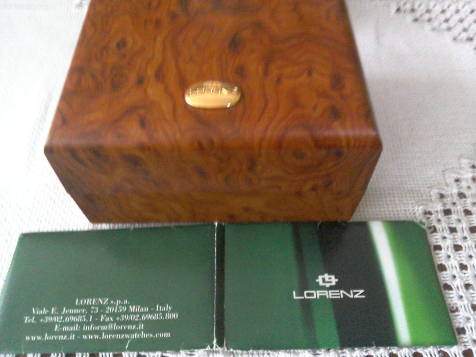 Ceas Lorenz original, elvetian qurtz placat aur 35mm cc.Pret Fix