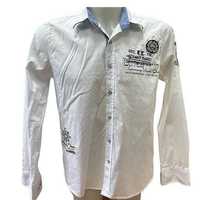 CAMP DAVID размер M мъжка риза с дълъг ръкав бяла