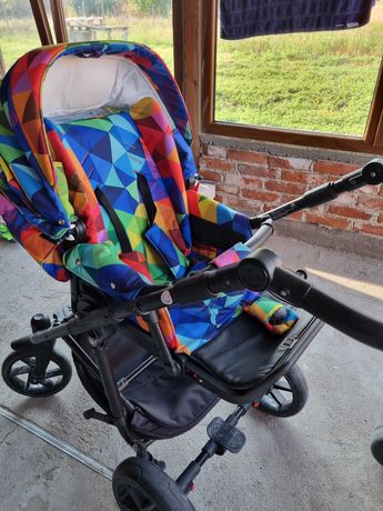 Бебешка,детска количка 2в1  Gusto bebeto mobile