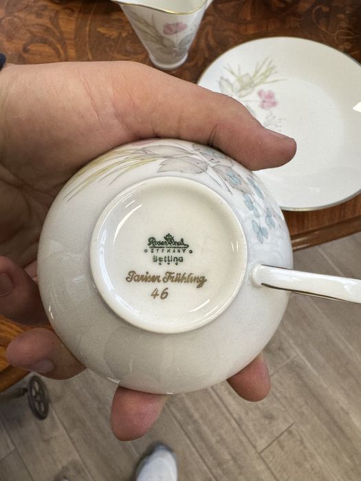 Serviciu rosenthal de 6 persoane pentru ceai sau cafea