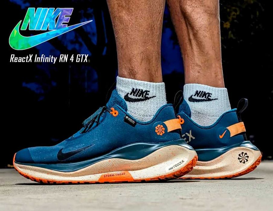 Кроссовки NIKE ReactX Infinity RN4 GTX размер 44(43)