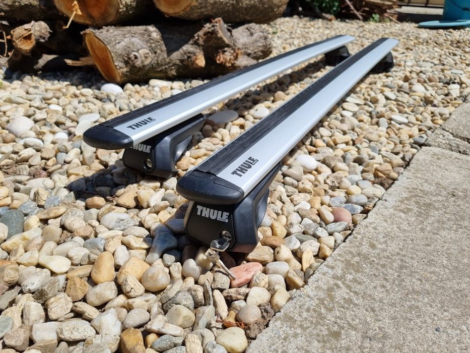 Inchiriez bare Thule + cutie suporti bicicleta Passat B8 B9, Superb3 4