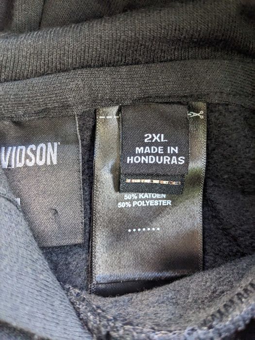 Harley Davidson Full Zip мъжки суичър 2 модела размер 2XL от Сащ