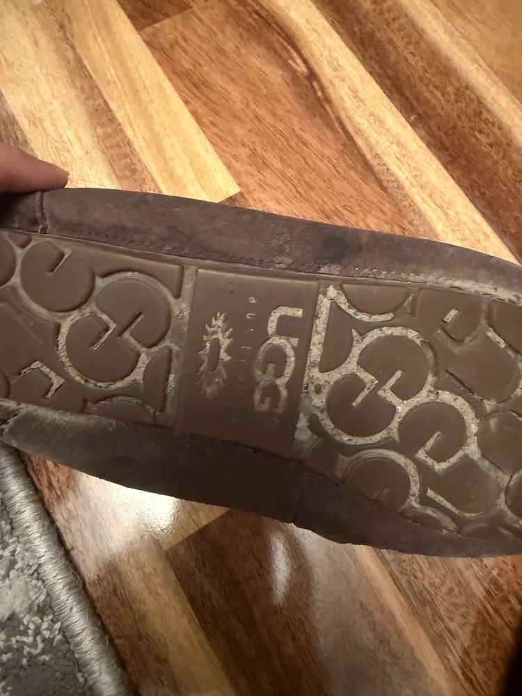 Привозные из Австралии UGG лоферы оригинал на зиму