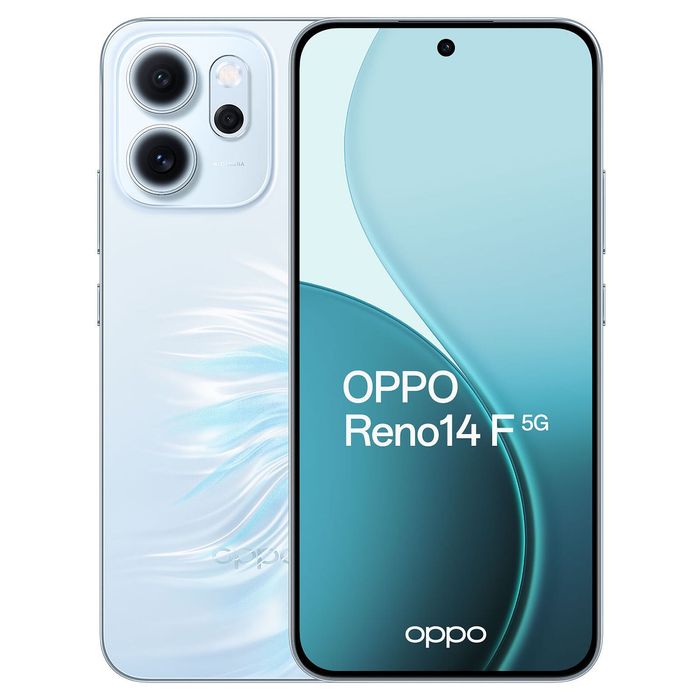 Vând Oppo reno 14 f,5G,opal blue ,256GB,8 GB RAM
