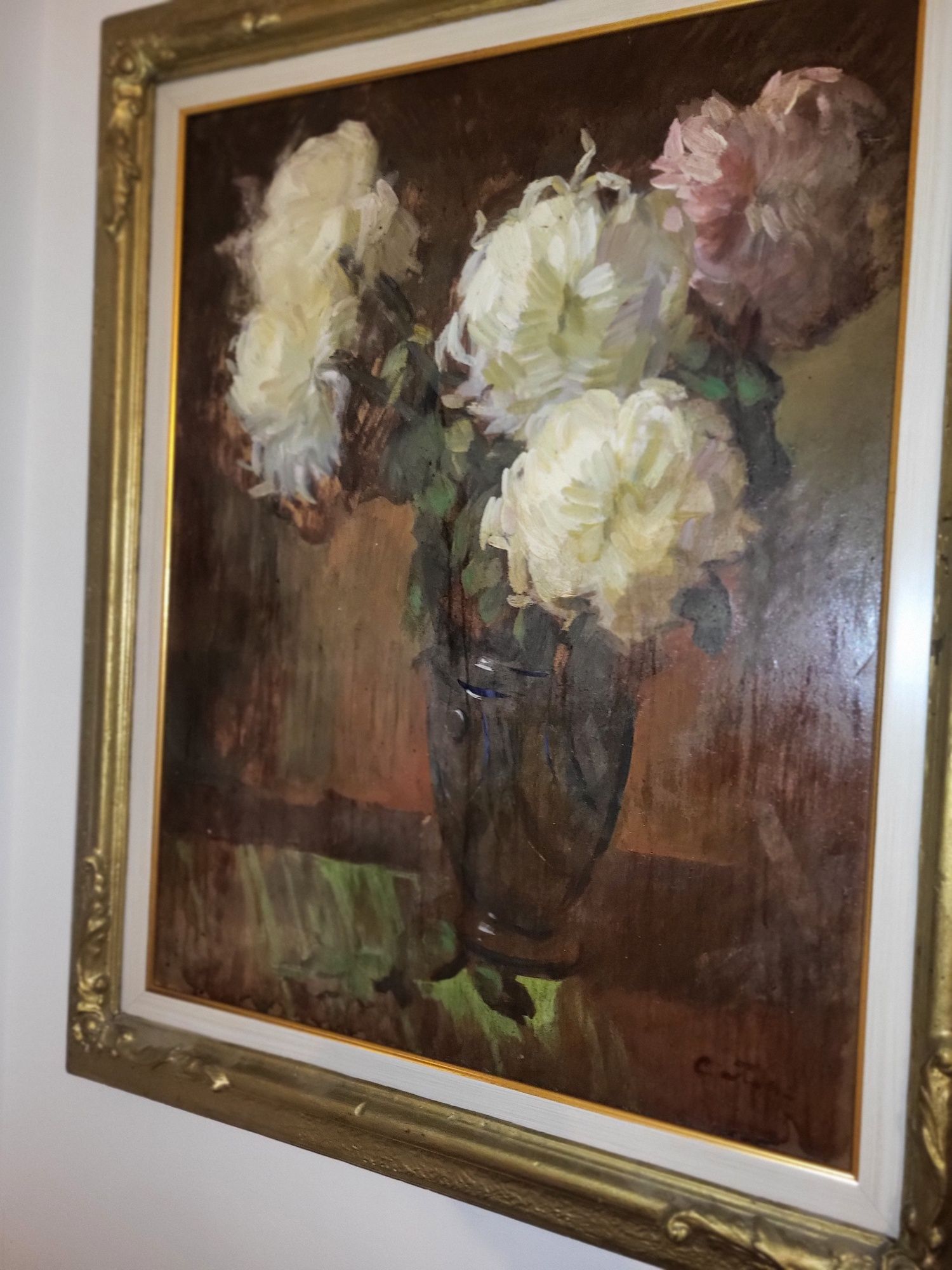 Pictura semnată Theodor Cateliu