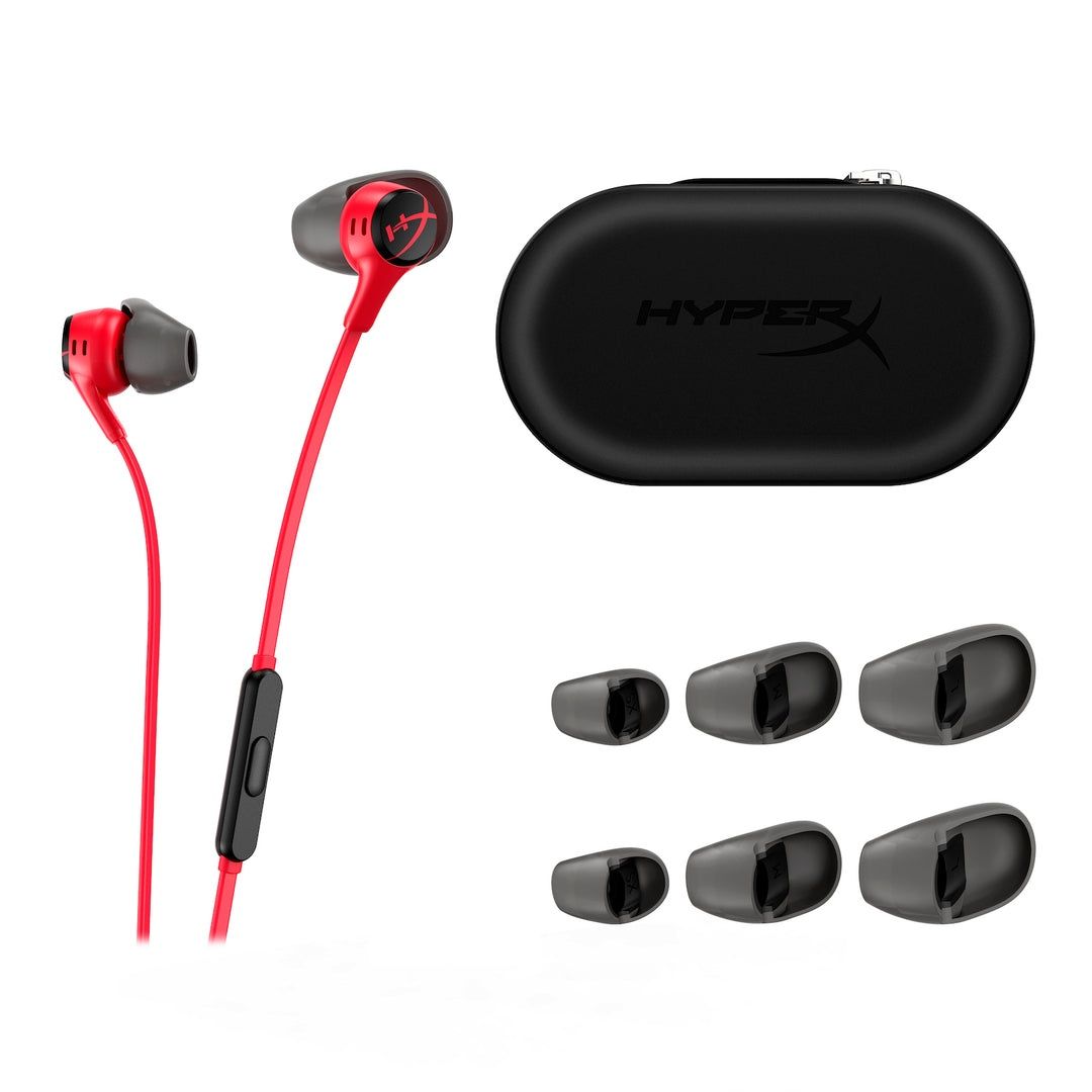 Игровые наушники HyperX Cloud Earbuds II с микрофоном