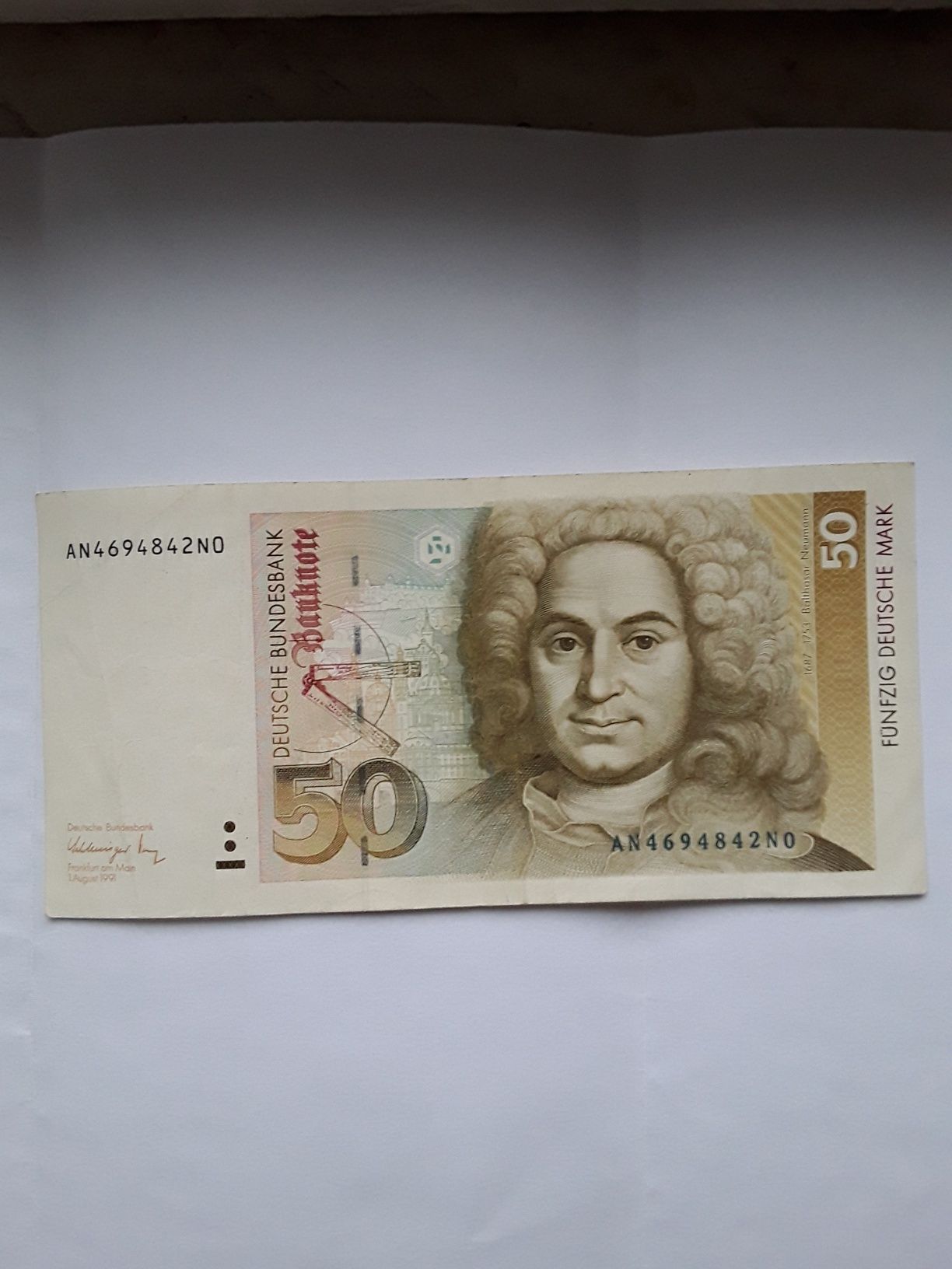 4 bancnote de 50, 100 mark germania 1989 si 1991 ,se vand si separat