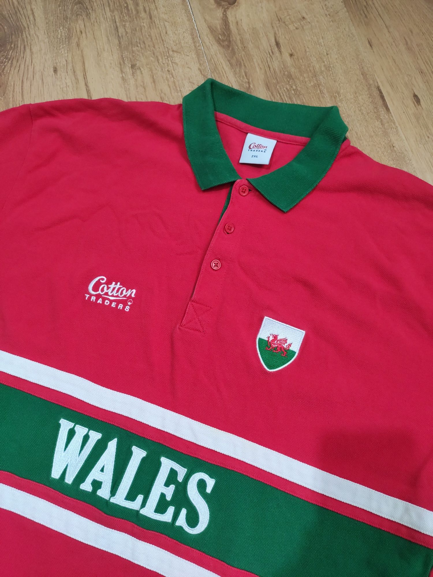 Tricou Rugby Tara Galilor Wales mărimea XXL