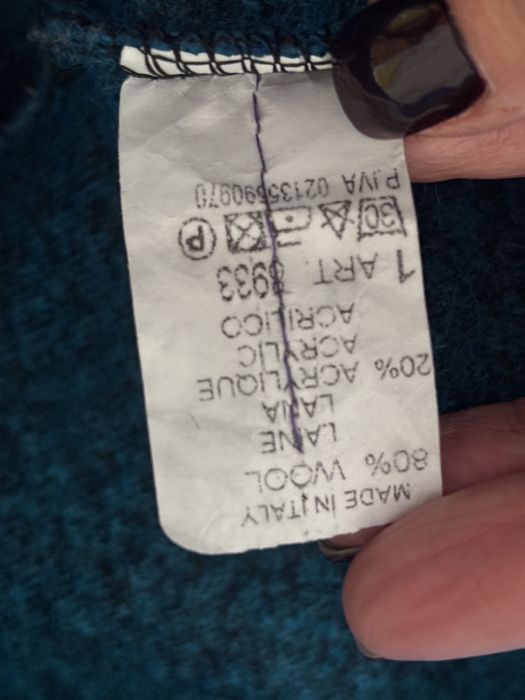 Cardigan bluzon jacheta lana 80%