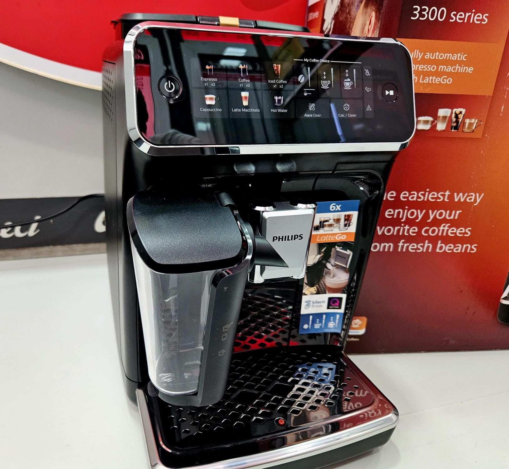 Кафеавтомат Philips серия 3300,LatteGO