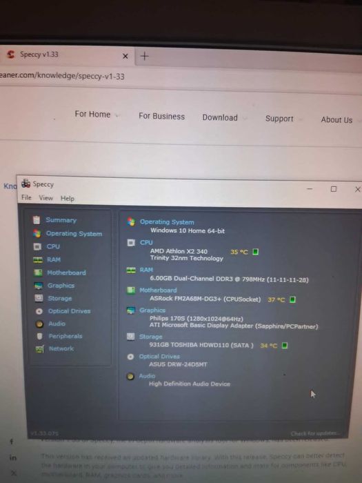 Calculator si monitor