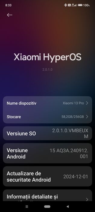 xiaomi 13 pro 12+12gb cu 256