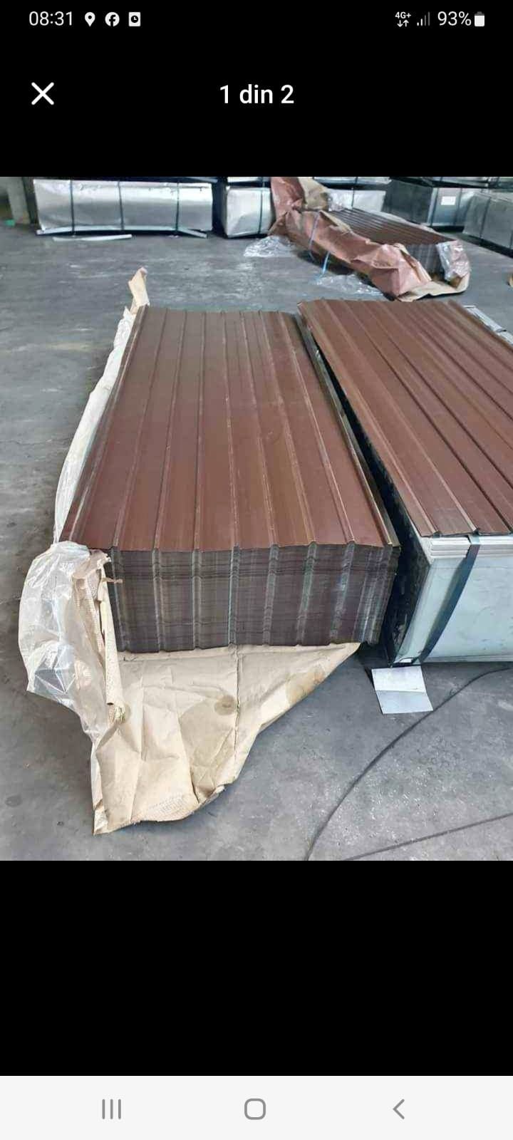 Tabla cutata zincata