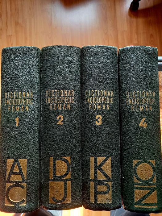 Dicționar enciclopedic roman 4 volume