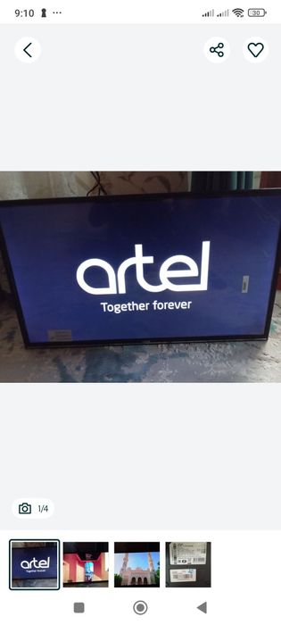 Artel televizor 32 talik