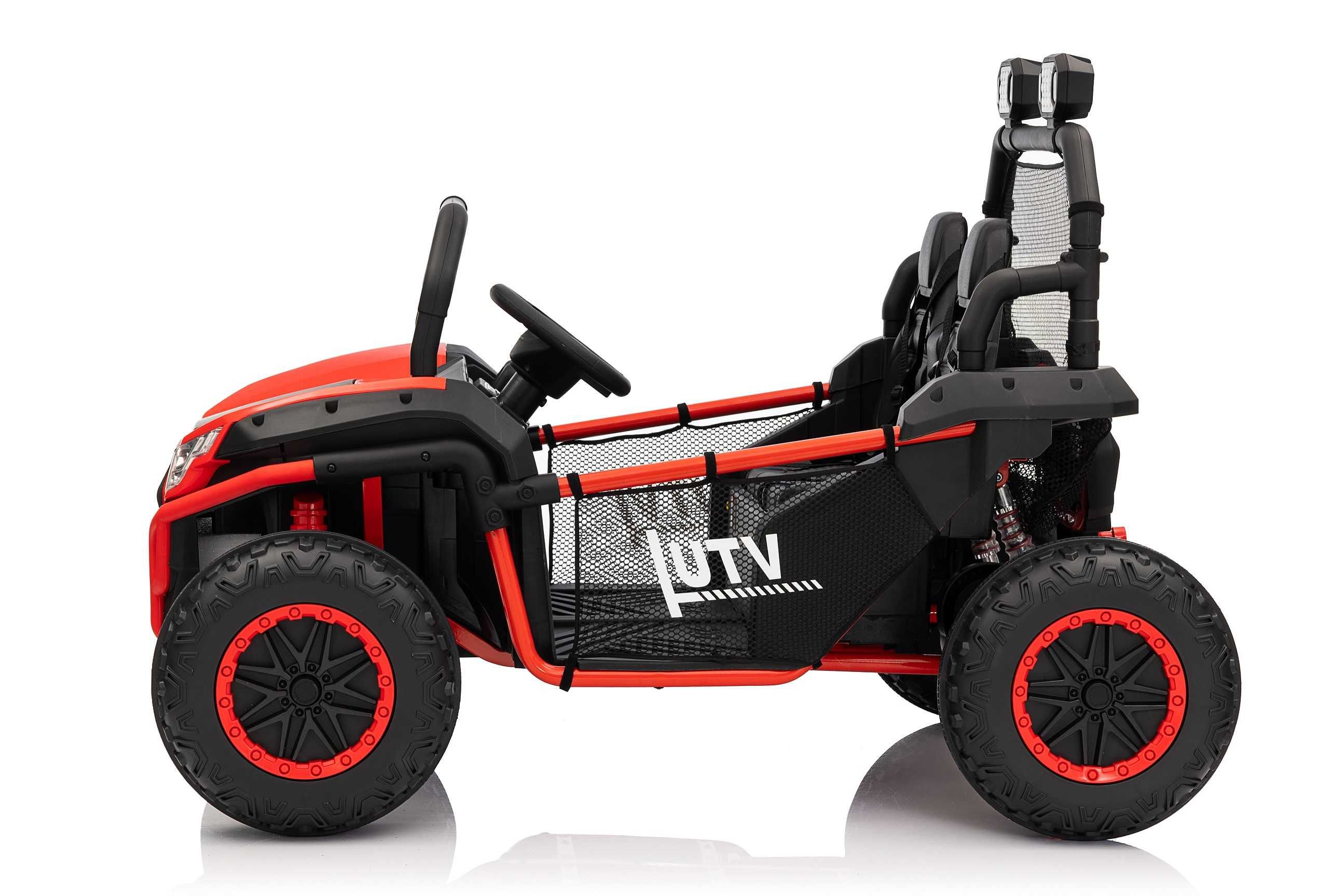 UTV electric pt. 2 copii Kinderauto BJJC307 4X 200W, 24V 10Ah RED