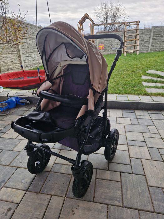 Vand carucior Krausmann 3 in 1 roz, stare buna