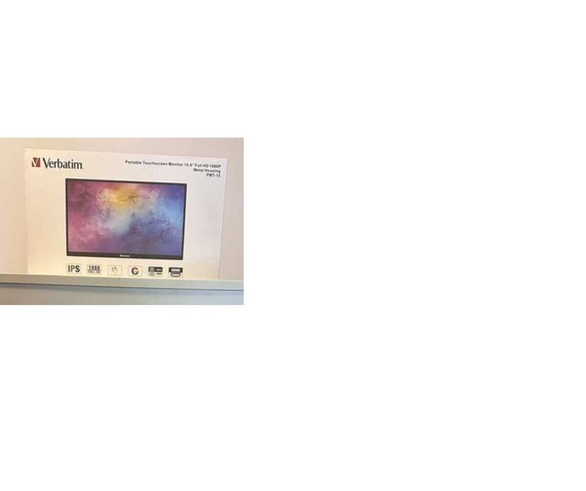 Monitor Portabil Touchscreen LED IPS Verbatim, 14''Full HD (1920x1080)