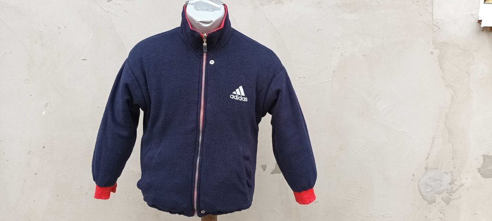 Adidas Red & Black  | geaca outdoor mar. 128 - 134 cm | 8 - 9 ani