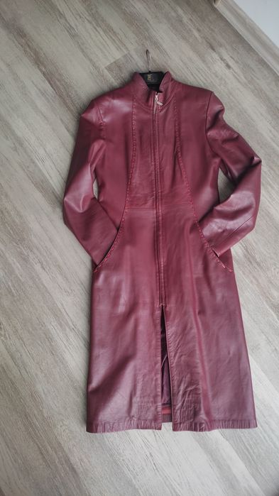 Haină de piele naturală