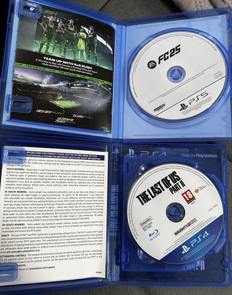 Fifa 25  FC 25/ The last if us Part 2 PlayStation 5 /Бартер
