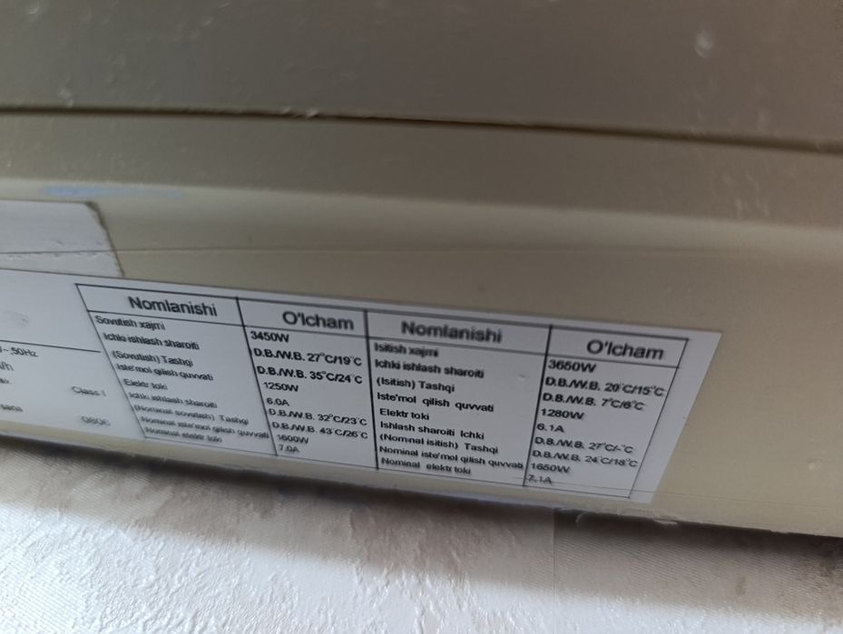 Продаётся кондиционер