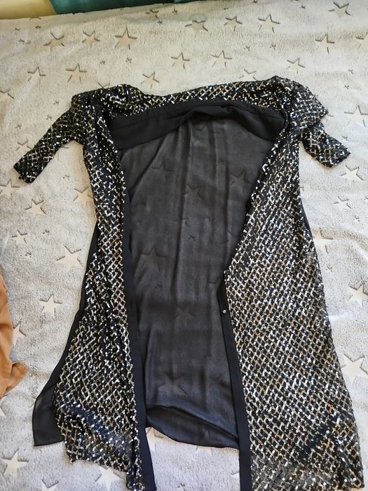 Накидка женская с паетками