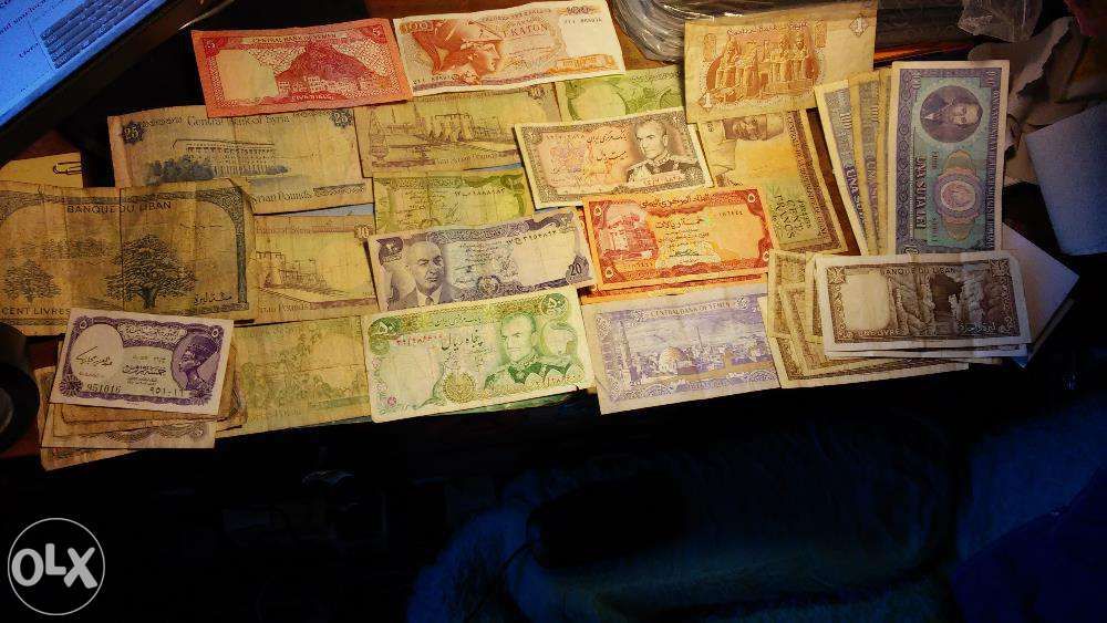 Colectie bancnote si monezi vechi