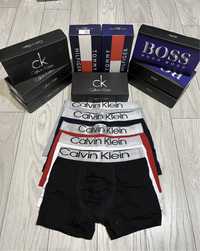 Boxeri barbati Calvin Klein 95 bumbac sigilat 5 pe set