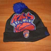 Fes cu moț new era beanie knicks negru izolat adult