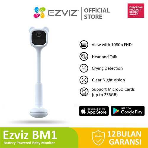 Camera Supraveghere acumulator FullHD Bebelusi EZVIZ BM1 NOUA SIGILATA