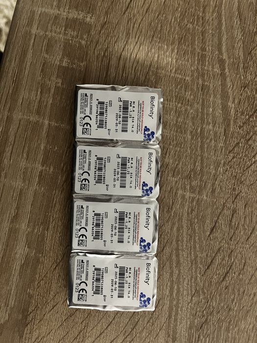 Меки контактни лещи - Biofinity