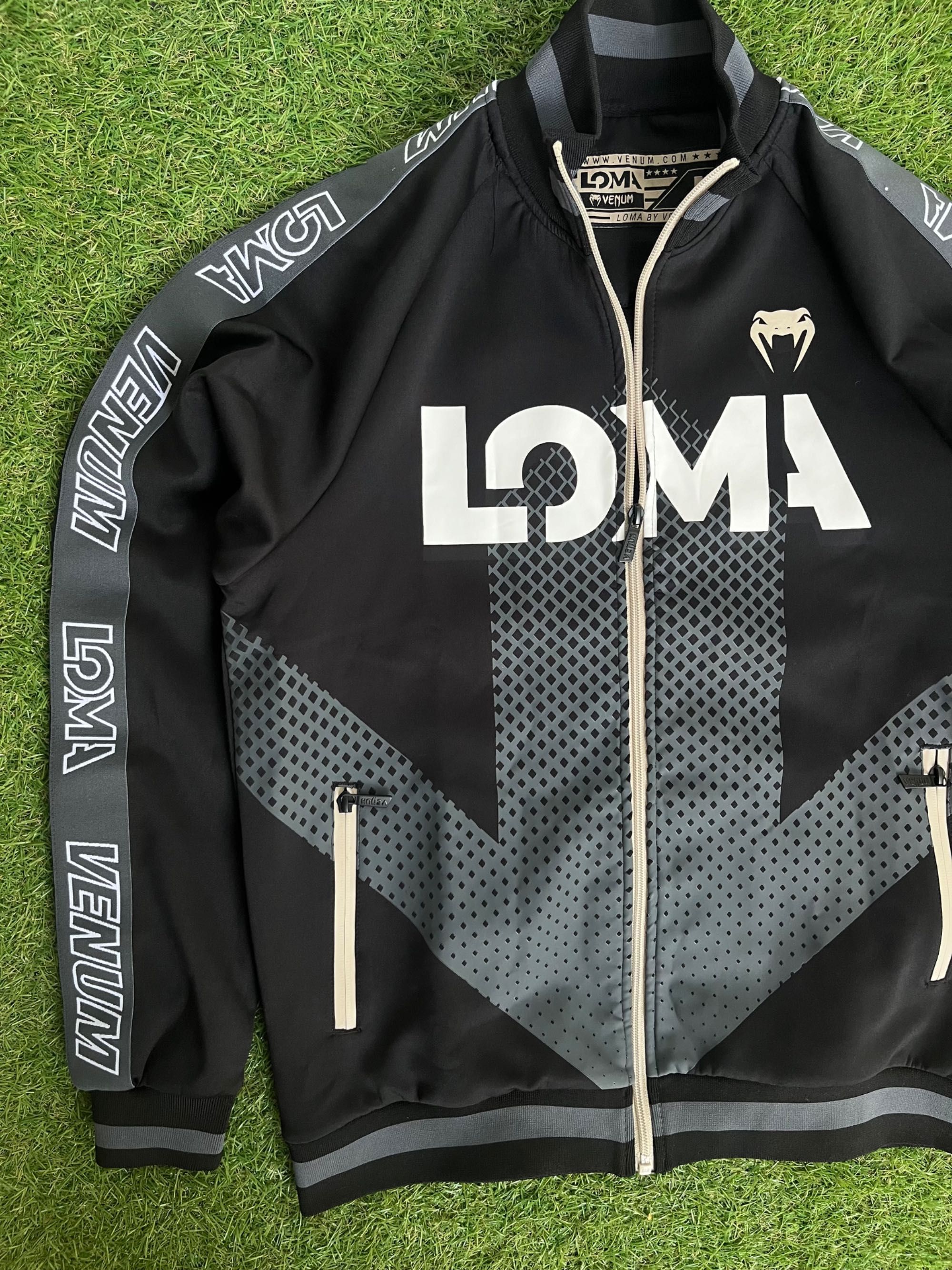 Мъжко горнище : Venum Arrow Track Jacket Loma Edition Black-Grey М