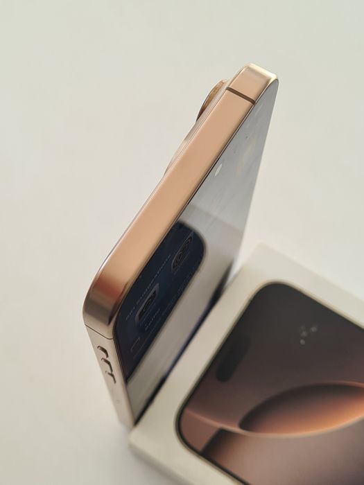 Iphone 16 pro max 256gb 100% neverlocked desert impecabil