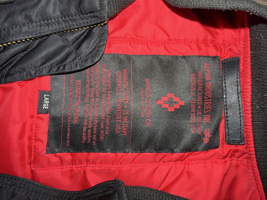 Marcelo Burlon Alpha Industries Geaca L
