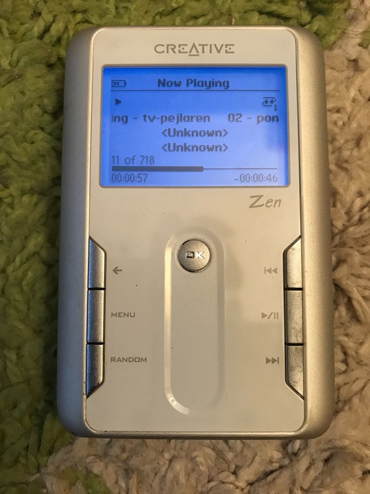 Creative mp3 functional