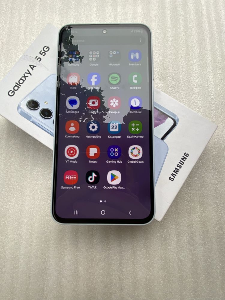 Samsung Galaxy A35 5G - 128GB, 6GB RAM, IceBlue / БЕЗ ГАРАНЦИЯ