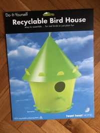 Къщичка  от рециклируеми материали за птички