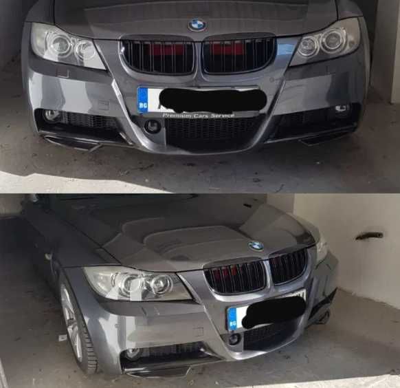 Сплитери за предна броня БМВ BMW E90 E91 / Добавки за предна броня