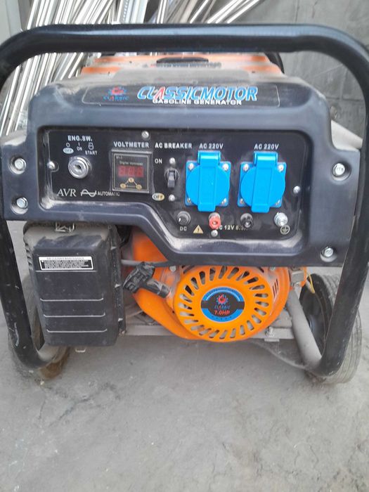 Продается Электрогенератор бензиновый CLASSICMOTOR 3.5KVA-3.0KVA