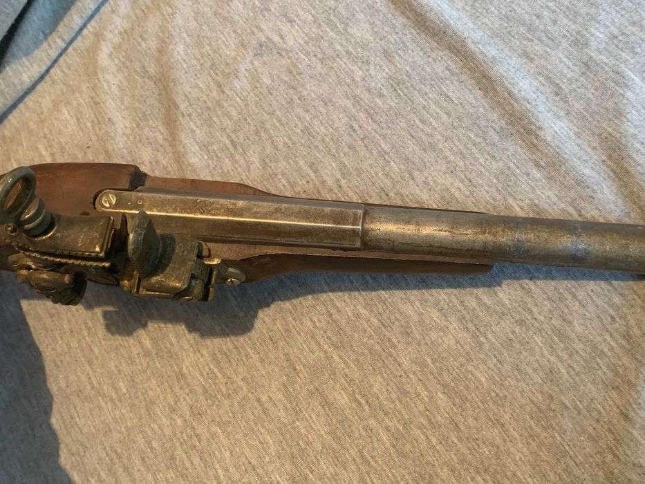 Винтидж реплика на кремъчен пистолет