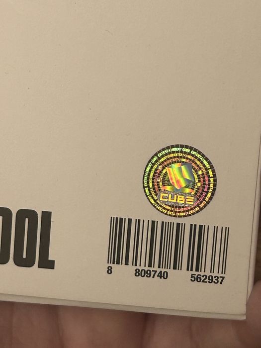 Официални картичкина gidle сет