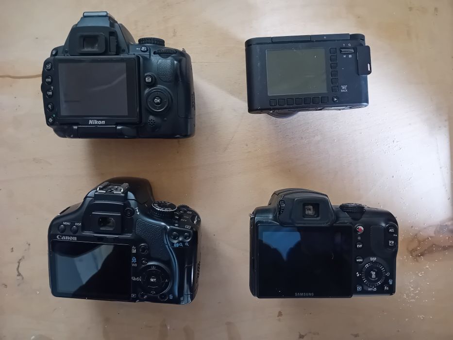Фотоапарати за части